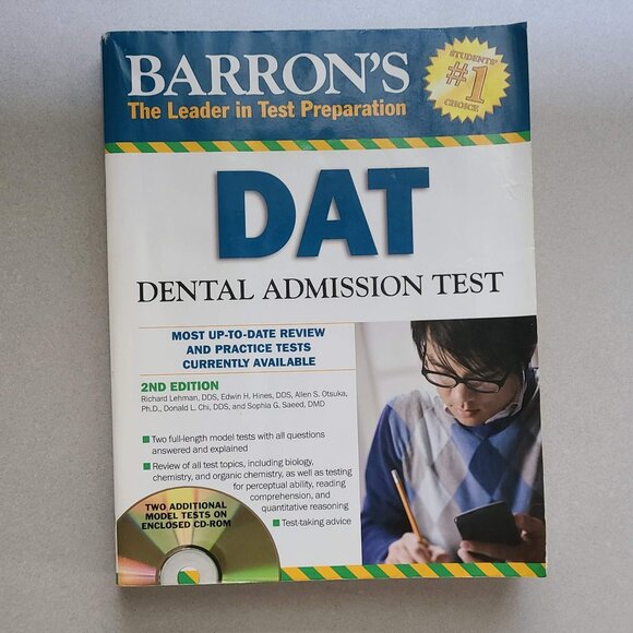 Barron's Dental Admission Test Textbook - Picture 5 of 6